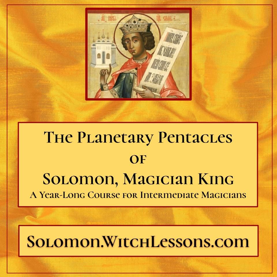 The Magical Pentacles of Solomon Course