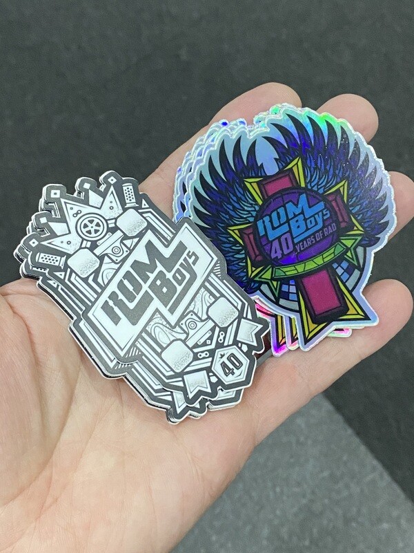 Mega-Mini Sticker 6 Pack