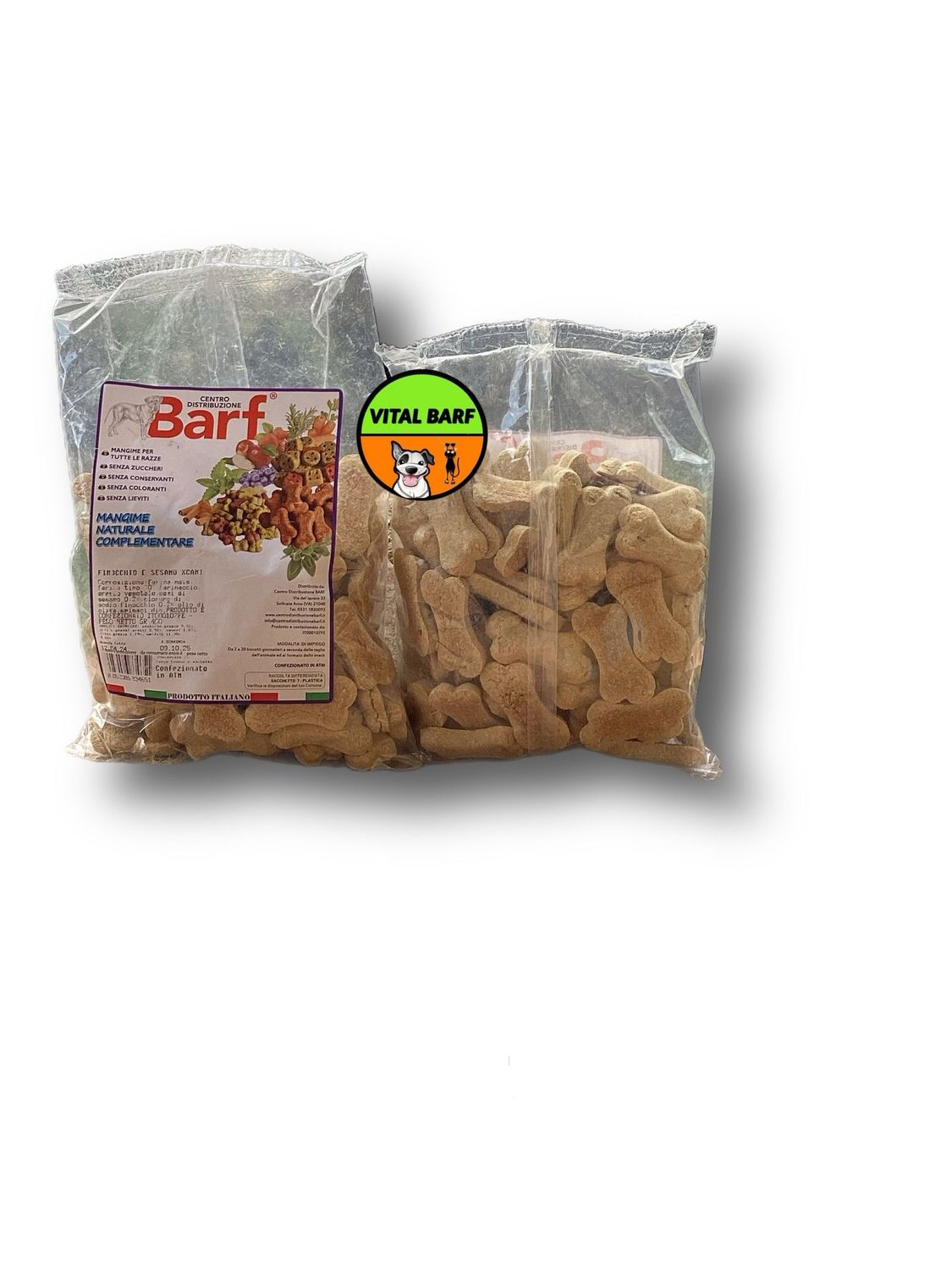 Finocchio e Sesamo - Biscotti per Cani