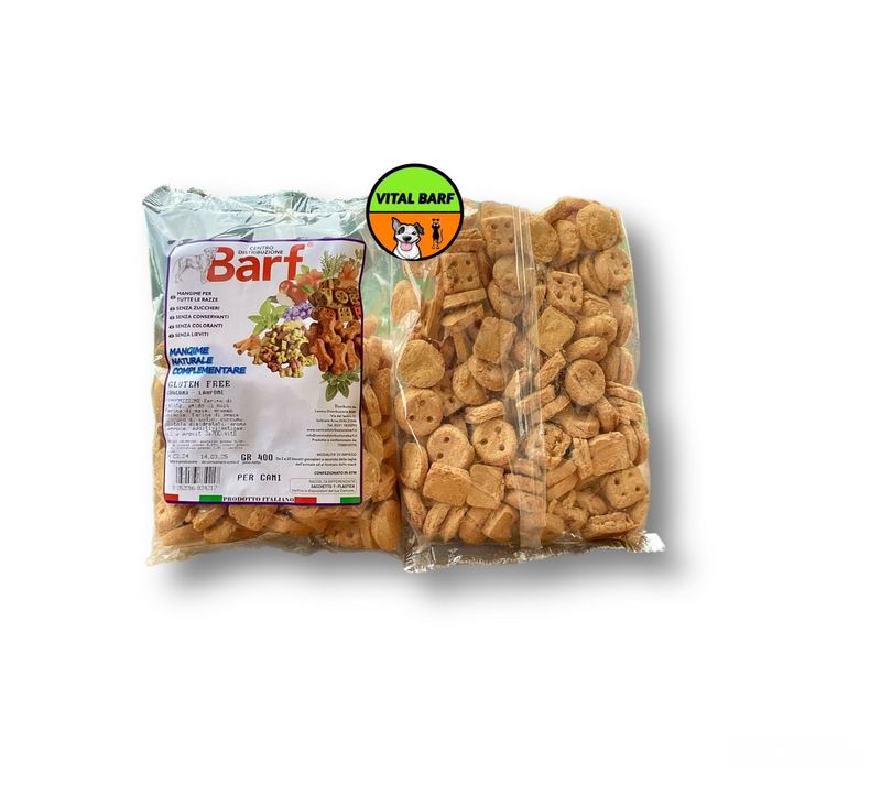Gluten Free Curcuma e Lampone - Biscotti per Cani