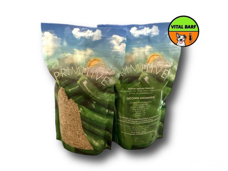 Zucchine - Alimento Naturale Complementare per Animali