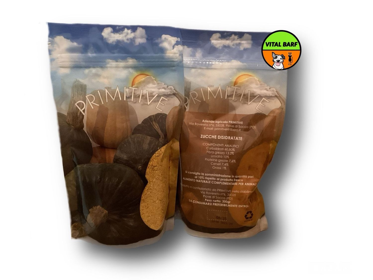 Zucche - Alimento Naturale Complementare per Animali