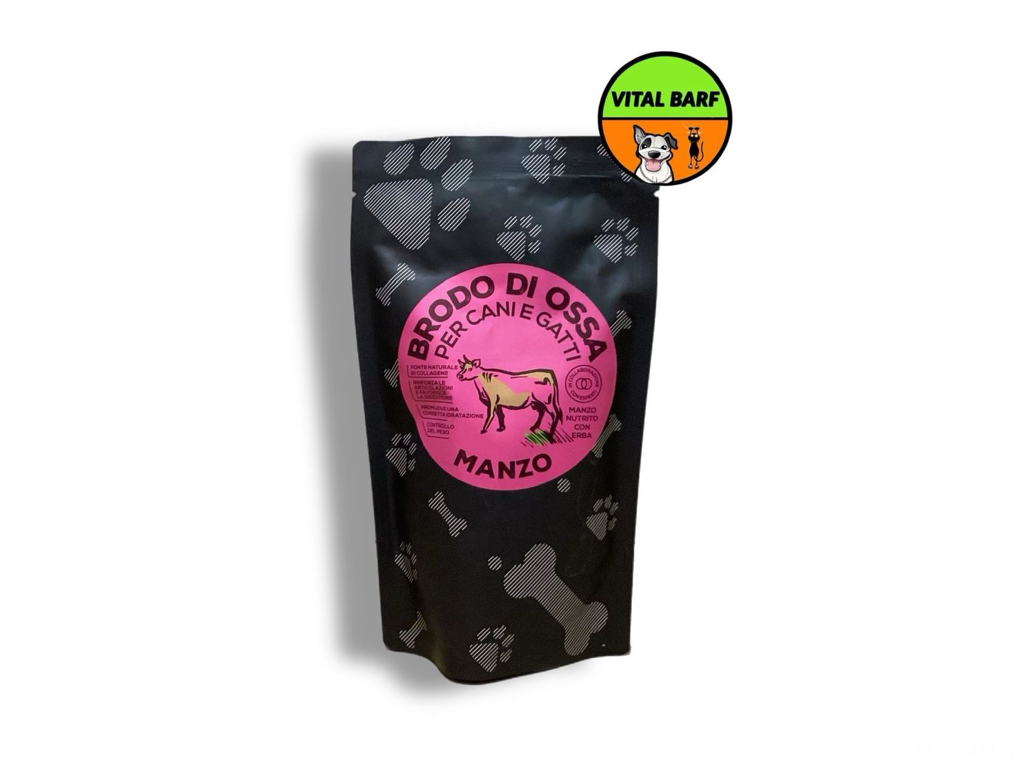 Brodo di Manzo - Per Cani e Gatti