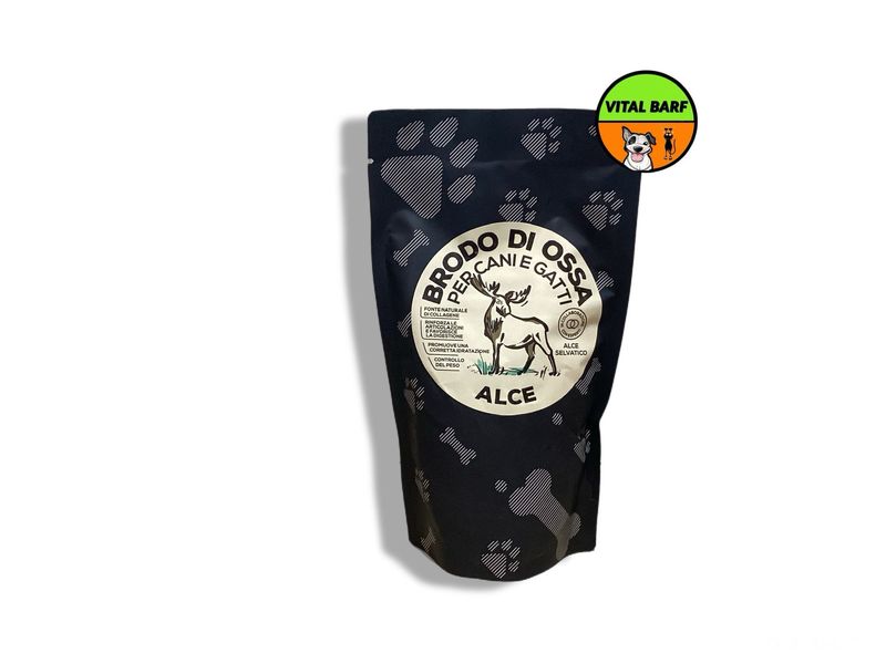 Brodo di Alce - Per Cani e Gatti