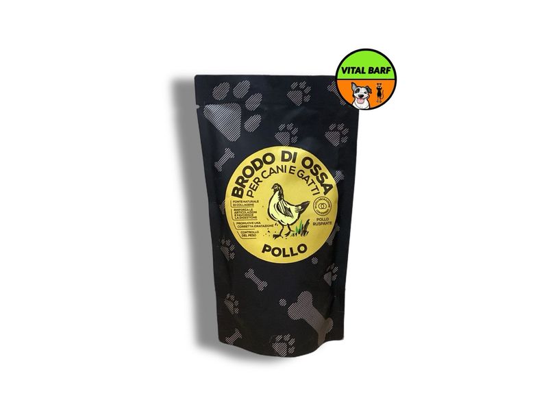 Brodo di Pollo - Per Cani e Gatti
