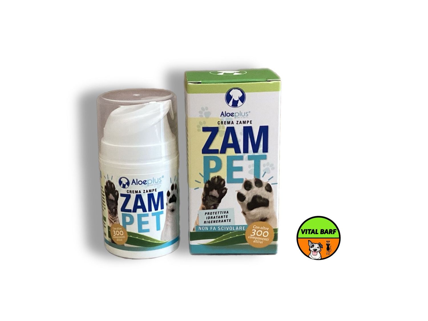 Zampet - Crema Protettiva e Rigenerante per Polpastrelli di Cani e Gatti
