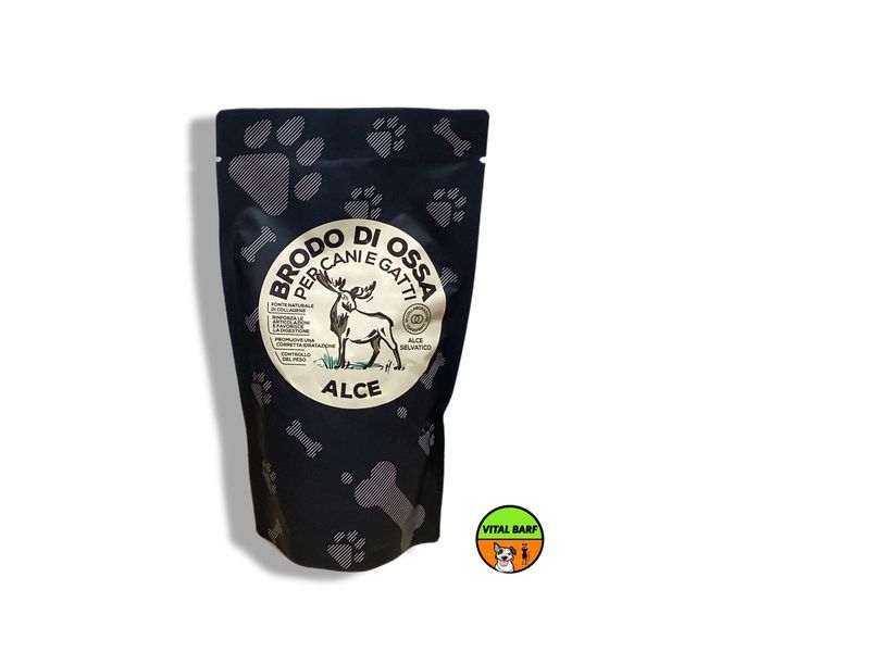 Brodo di Alce - Per Cani e Gatti