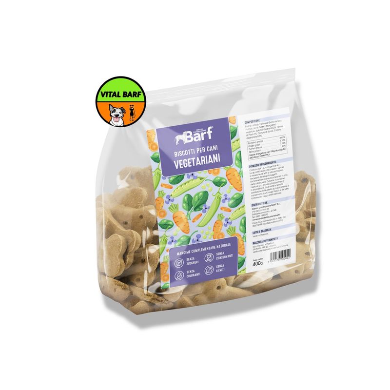 Biscotti alle Verdure - Biscotti per Cani