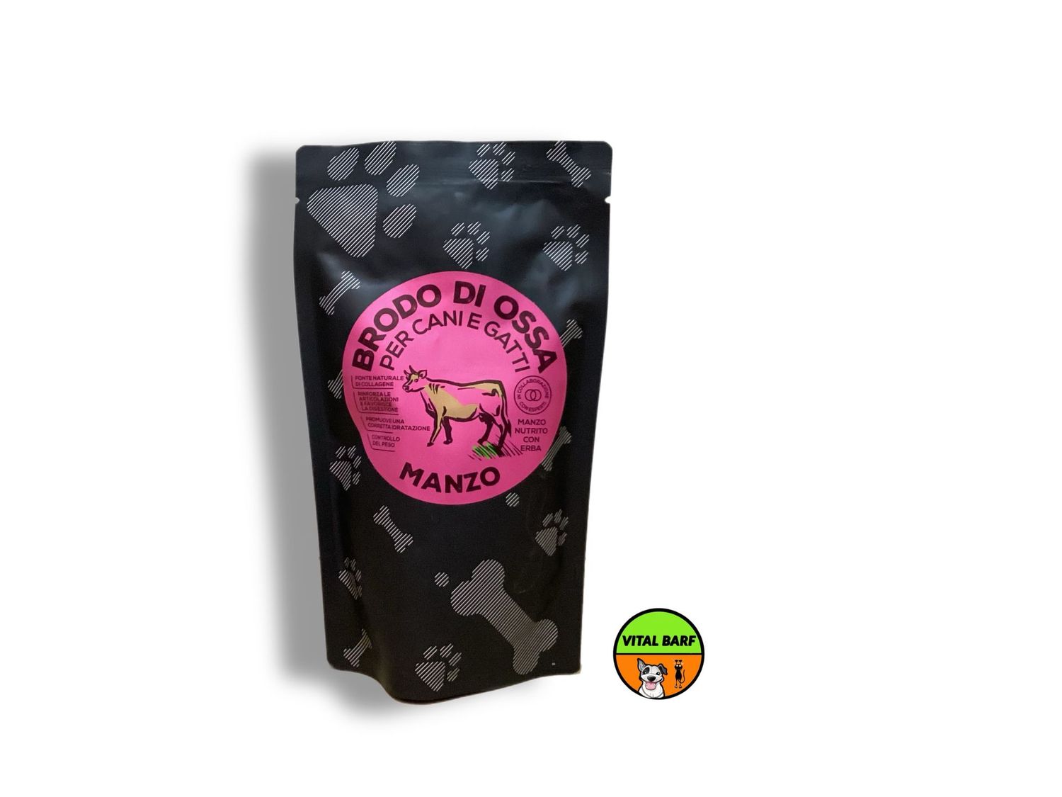 Brodo di Manzo - Per Cani e Gatti