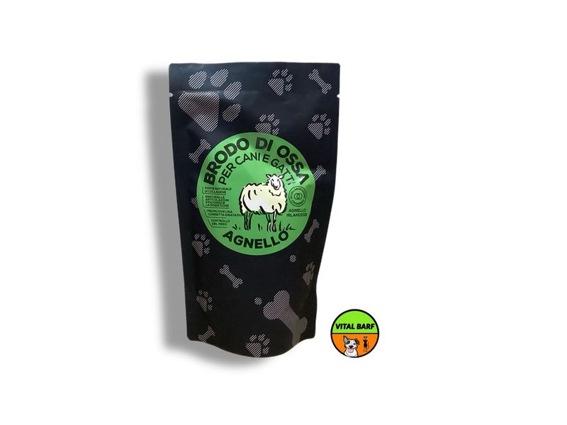 Brodo di Agnello - Per Cani e Gatti