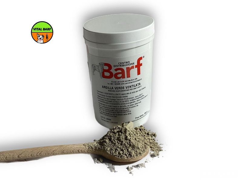 Argilla Verde Ventilata - Mangime Complementare per Cani e Gatti