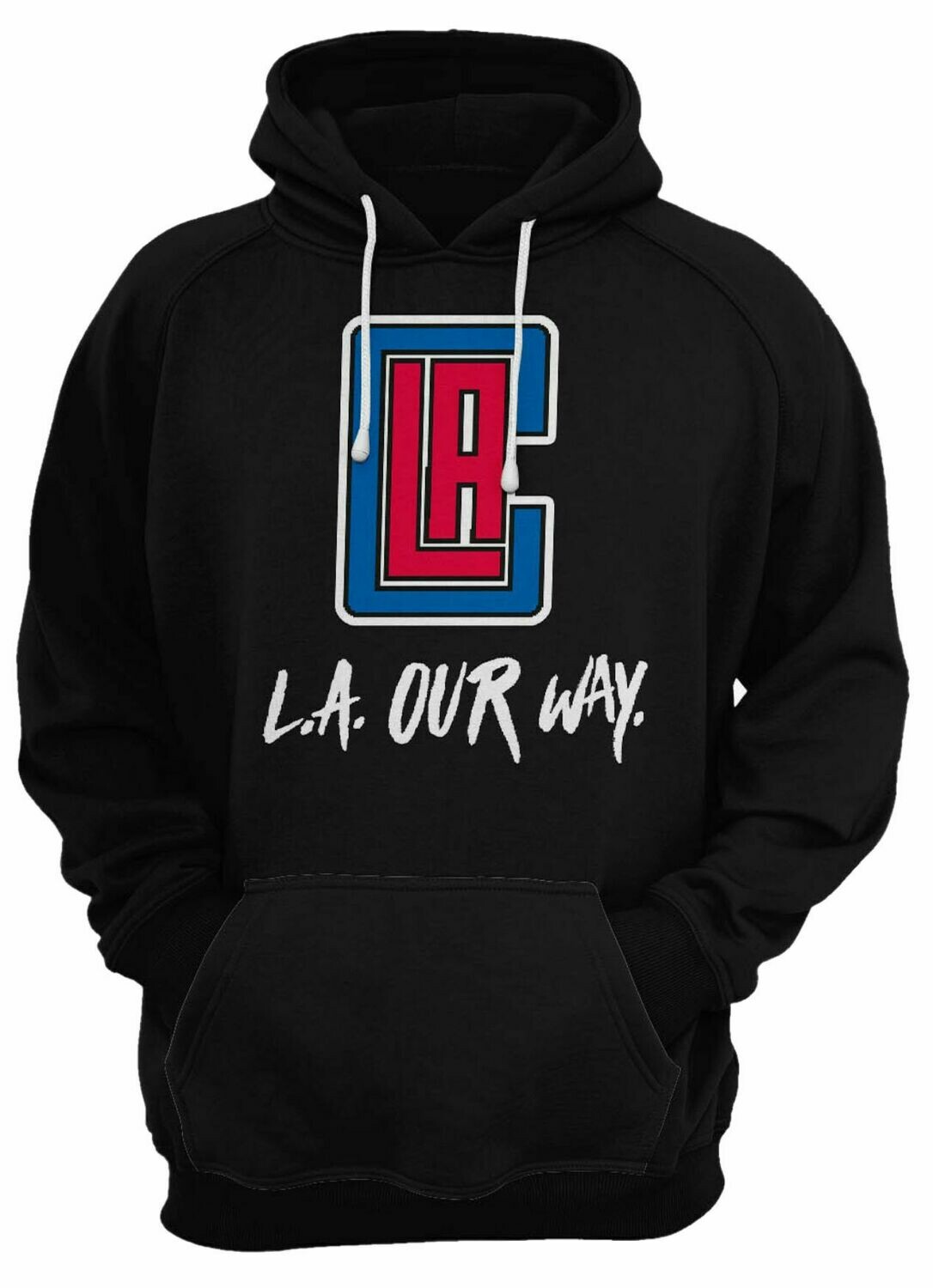 Clippers LA OUR WAY BLACK MEDIUM Clippers LA OUR WAY BLACK MEDIUM