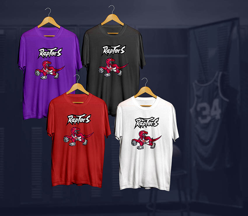 Raptors t-shirts