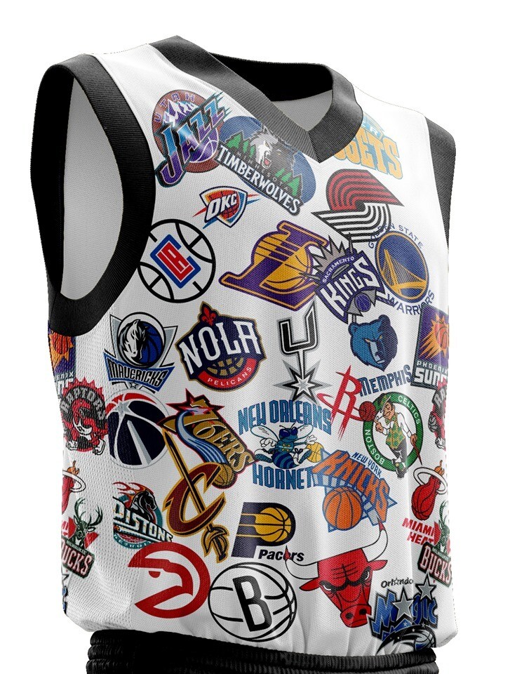 Full Logo White  Jersey B