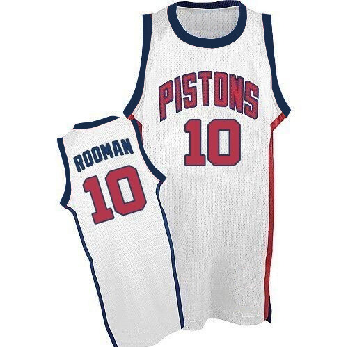 Vintage Rodman Pistons Shirt White
