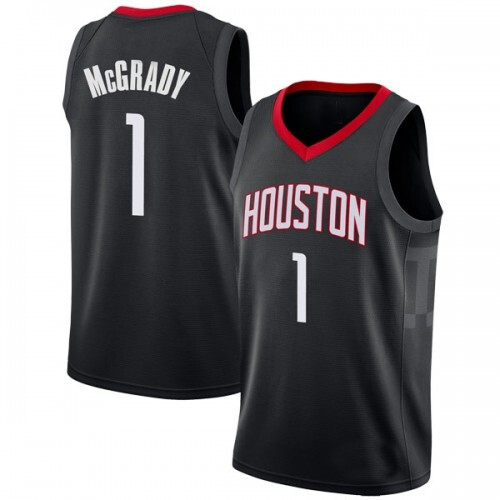 Vintage Tracy Mcgrady Houston Black Shirt
