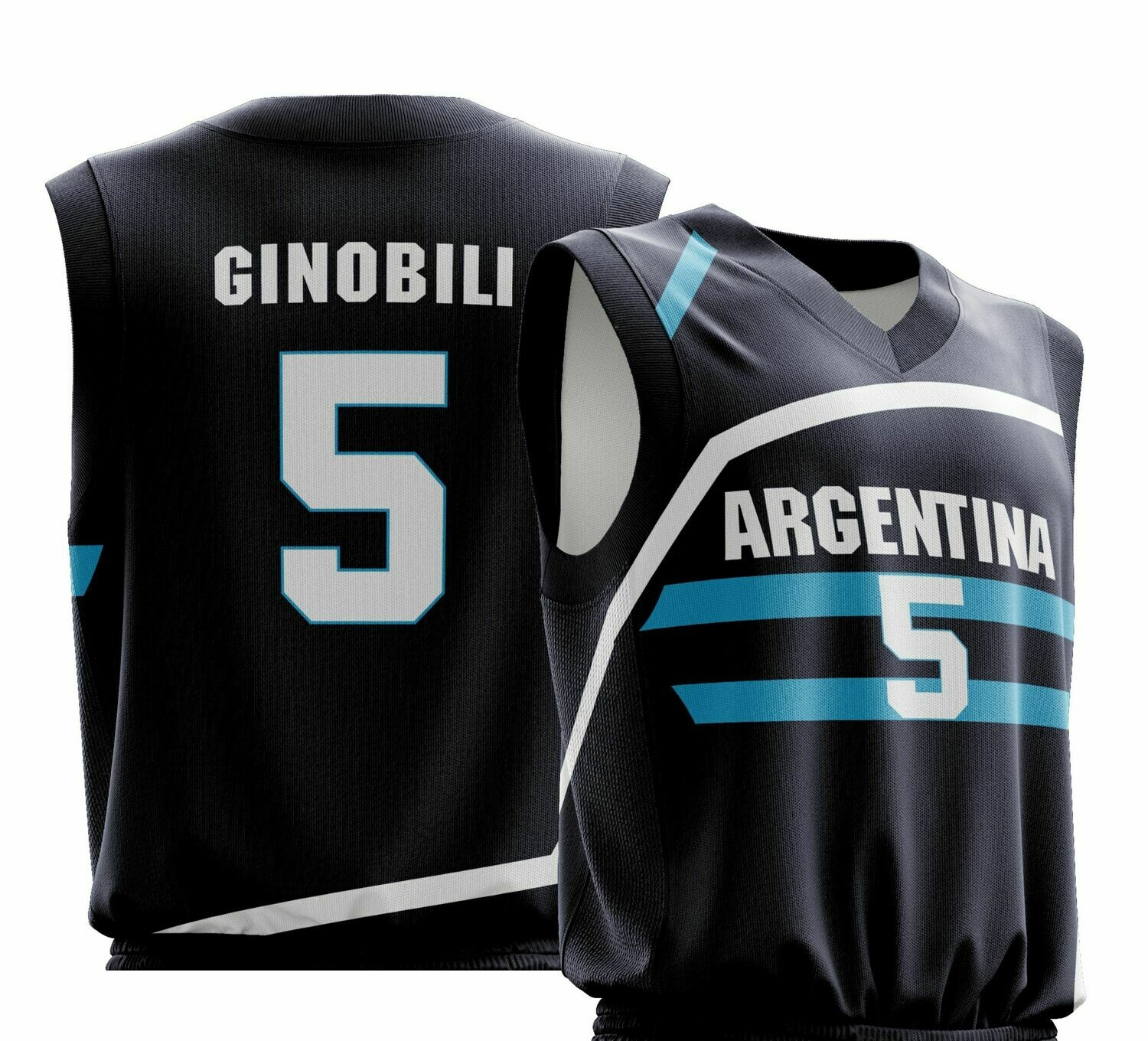 Vintage Manou Argentina Navy Shirt