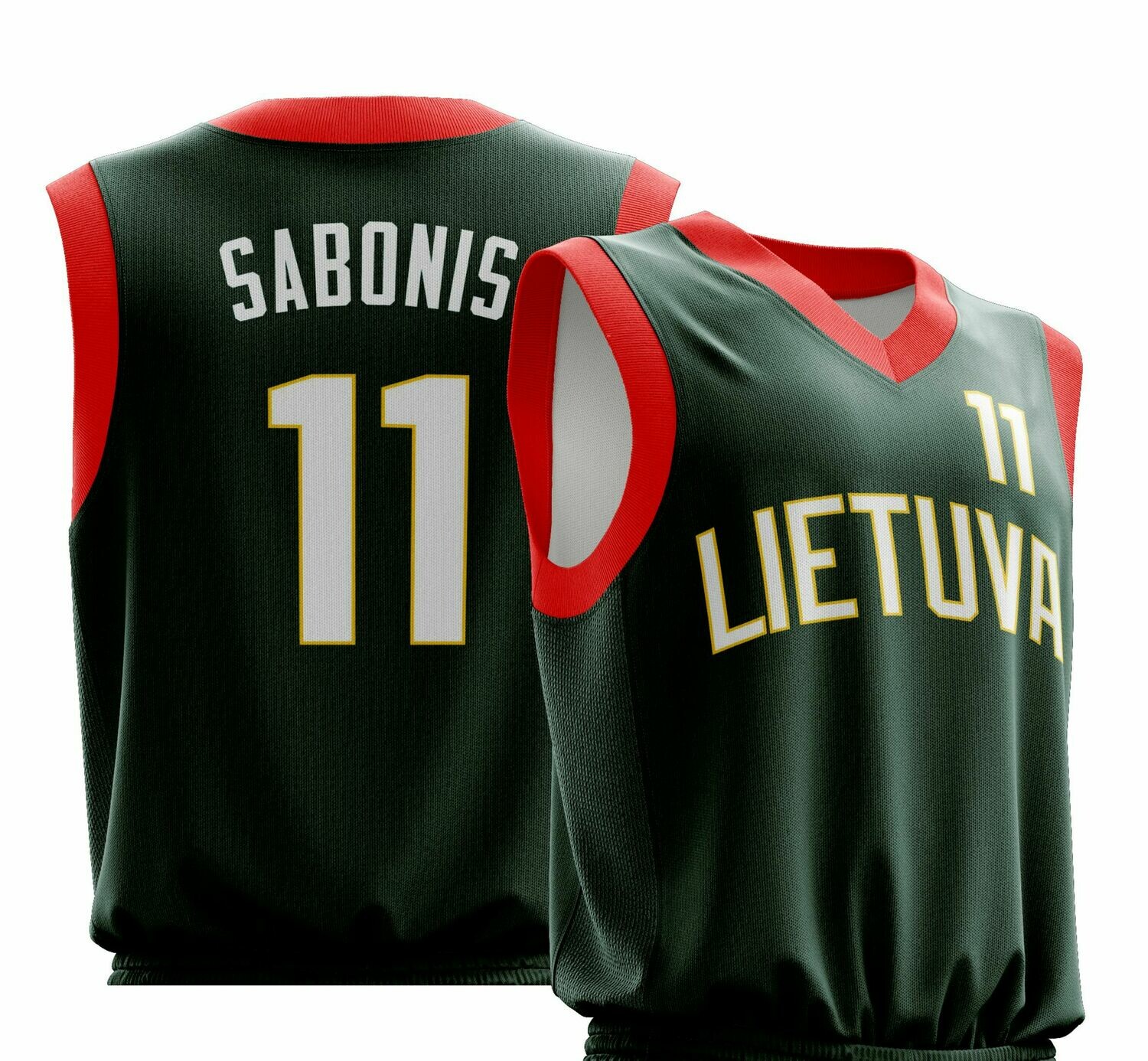 Vintage Sabonis Shirt Lithuania