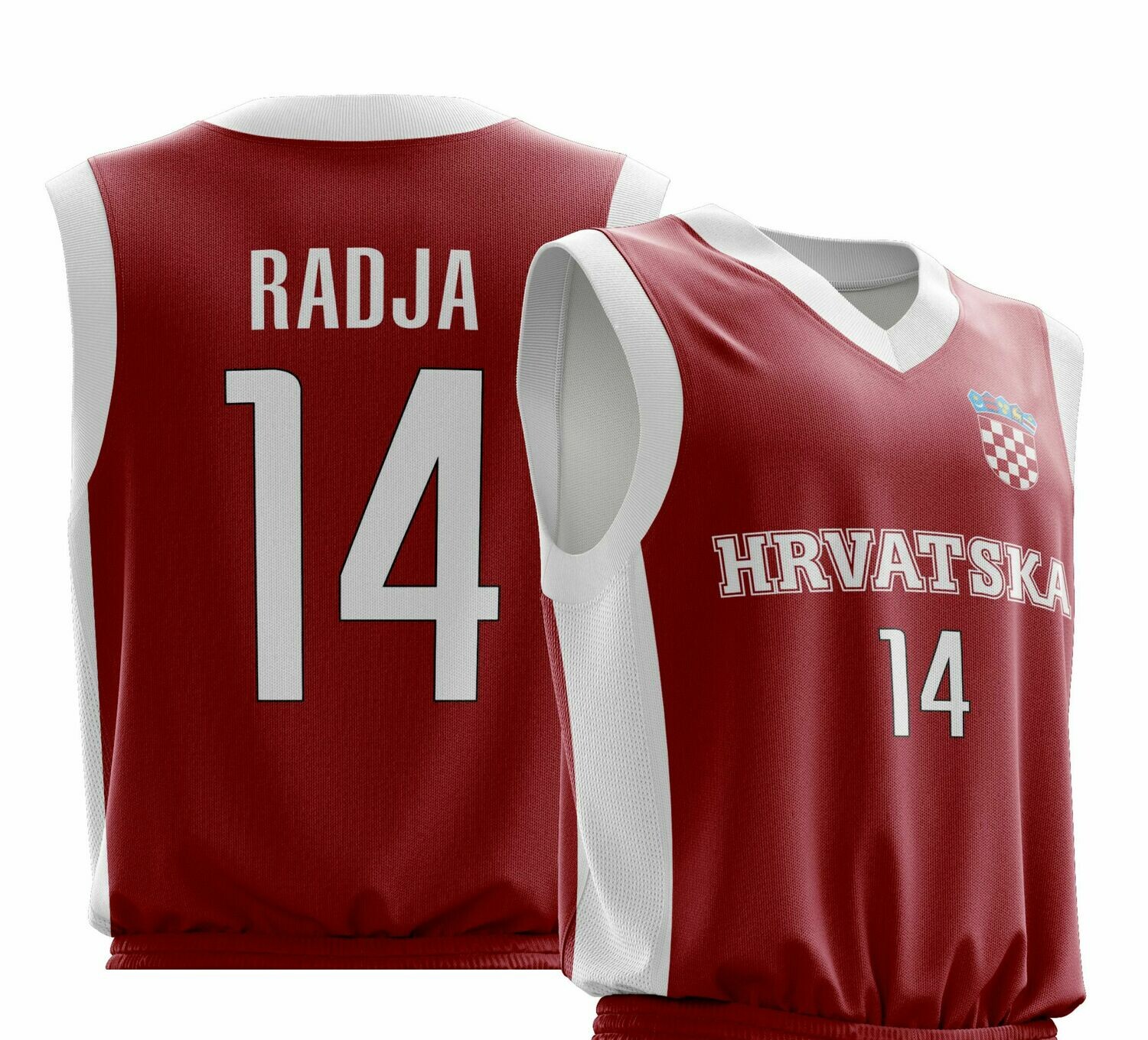 Vintage Radja Red  Shirt