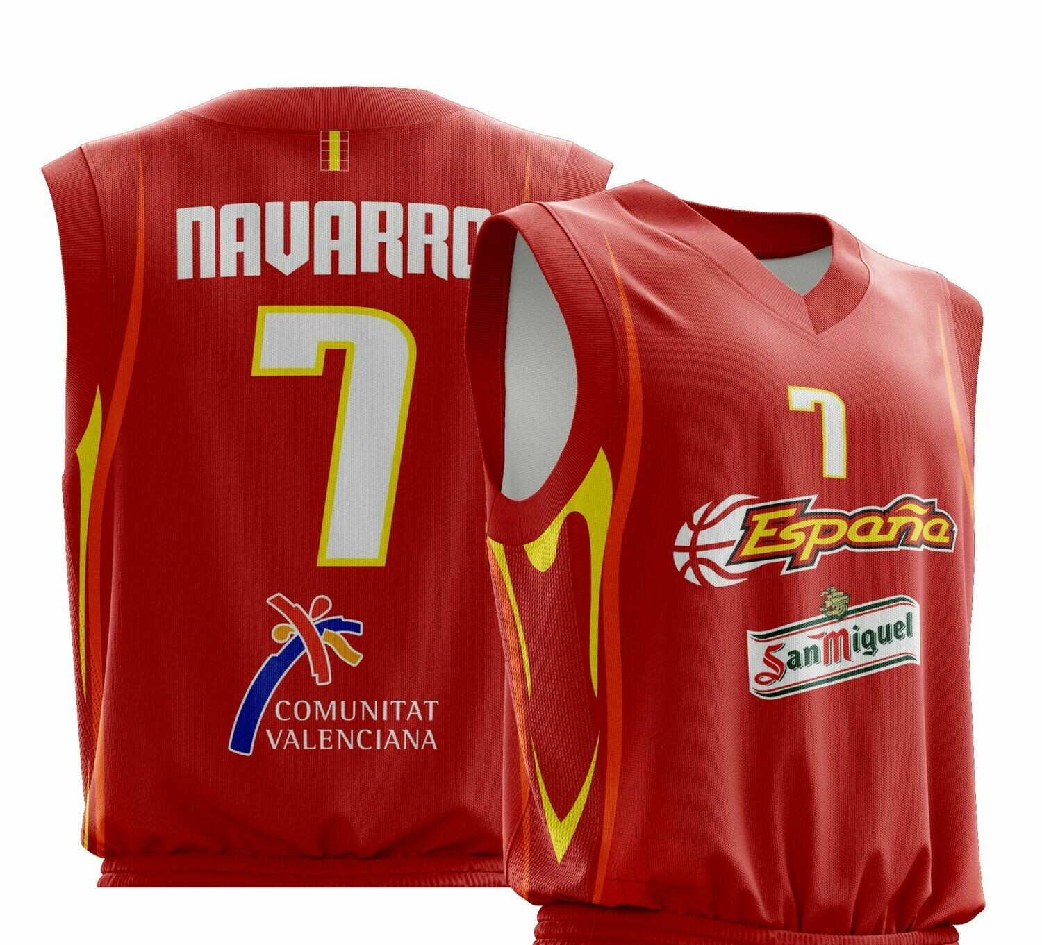 Juan Carlos Navvaro spain  Shirt
