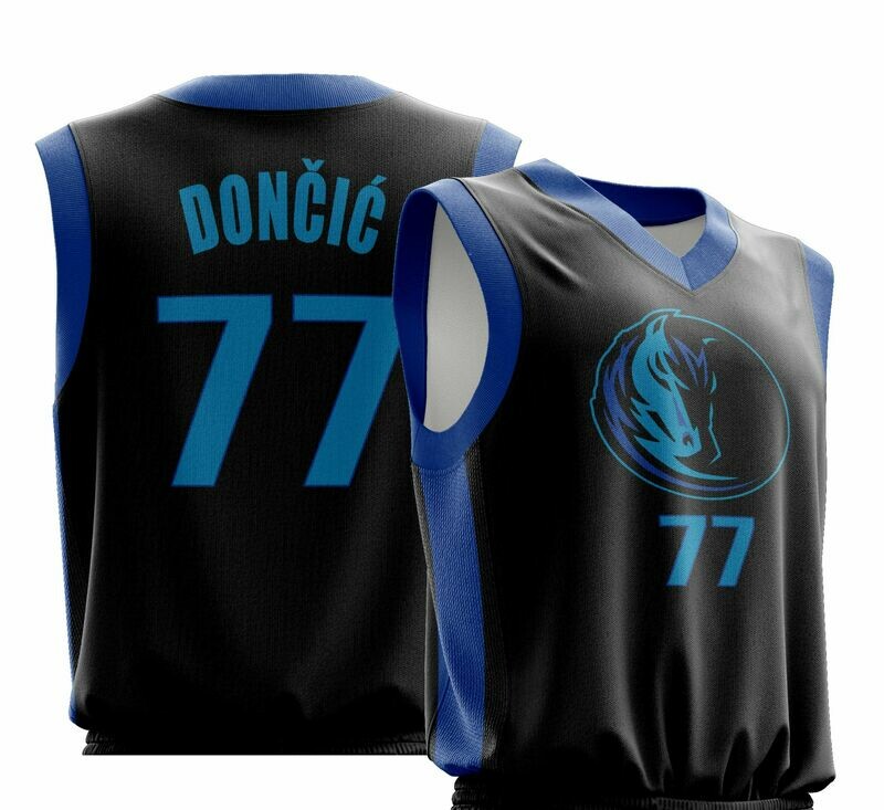 Doncic  Black Jersey