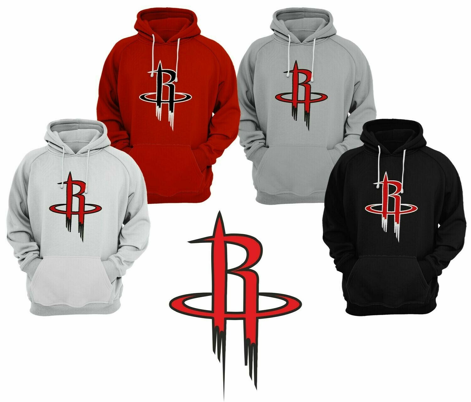 Houston Hoodies Red XL Houston Hoodies Red XL