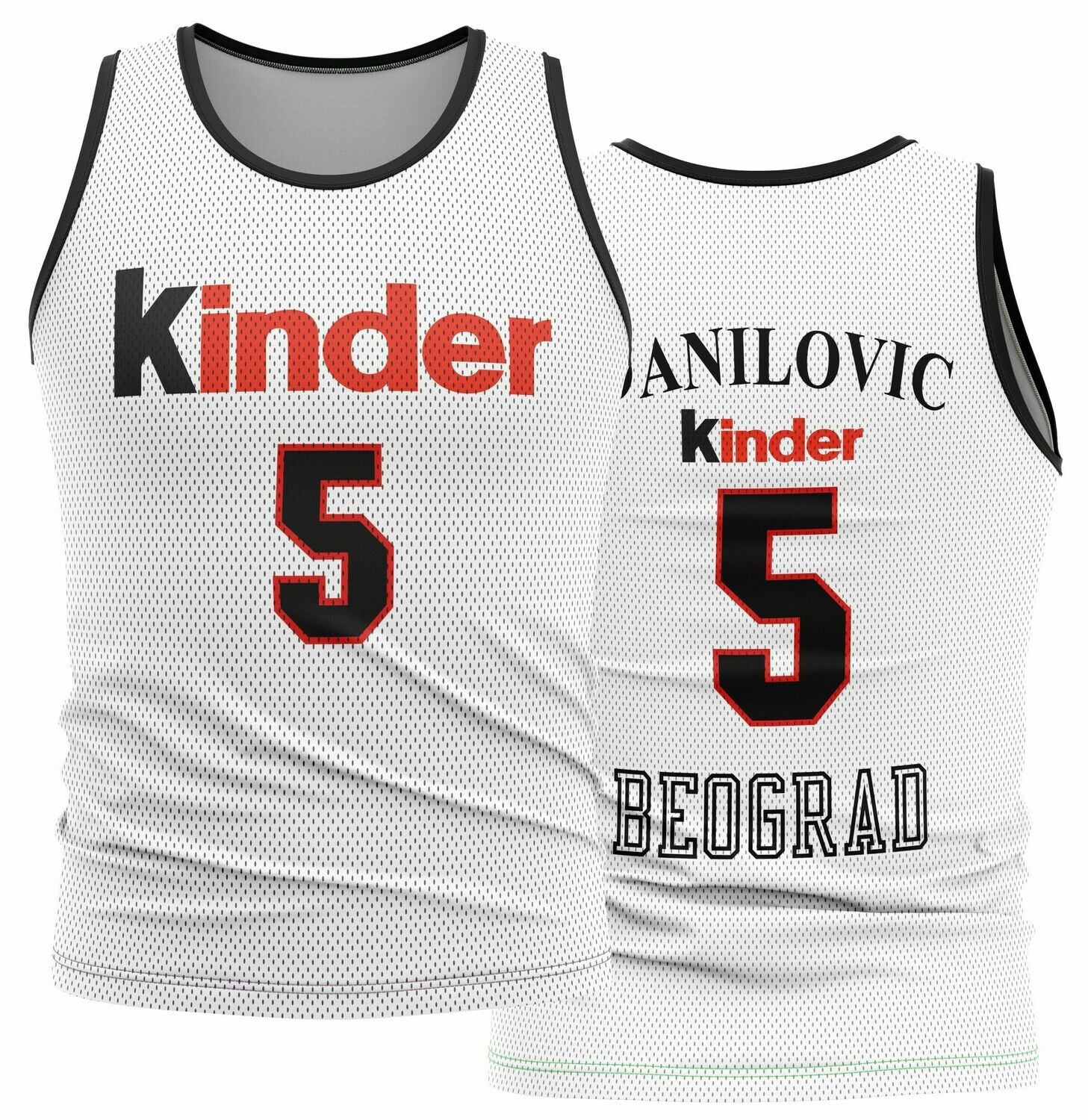 Vintage Danilovic Virtus White Shirt