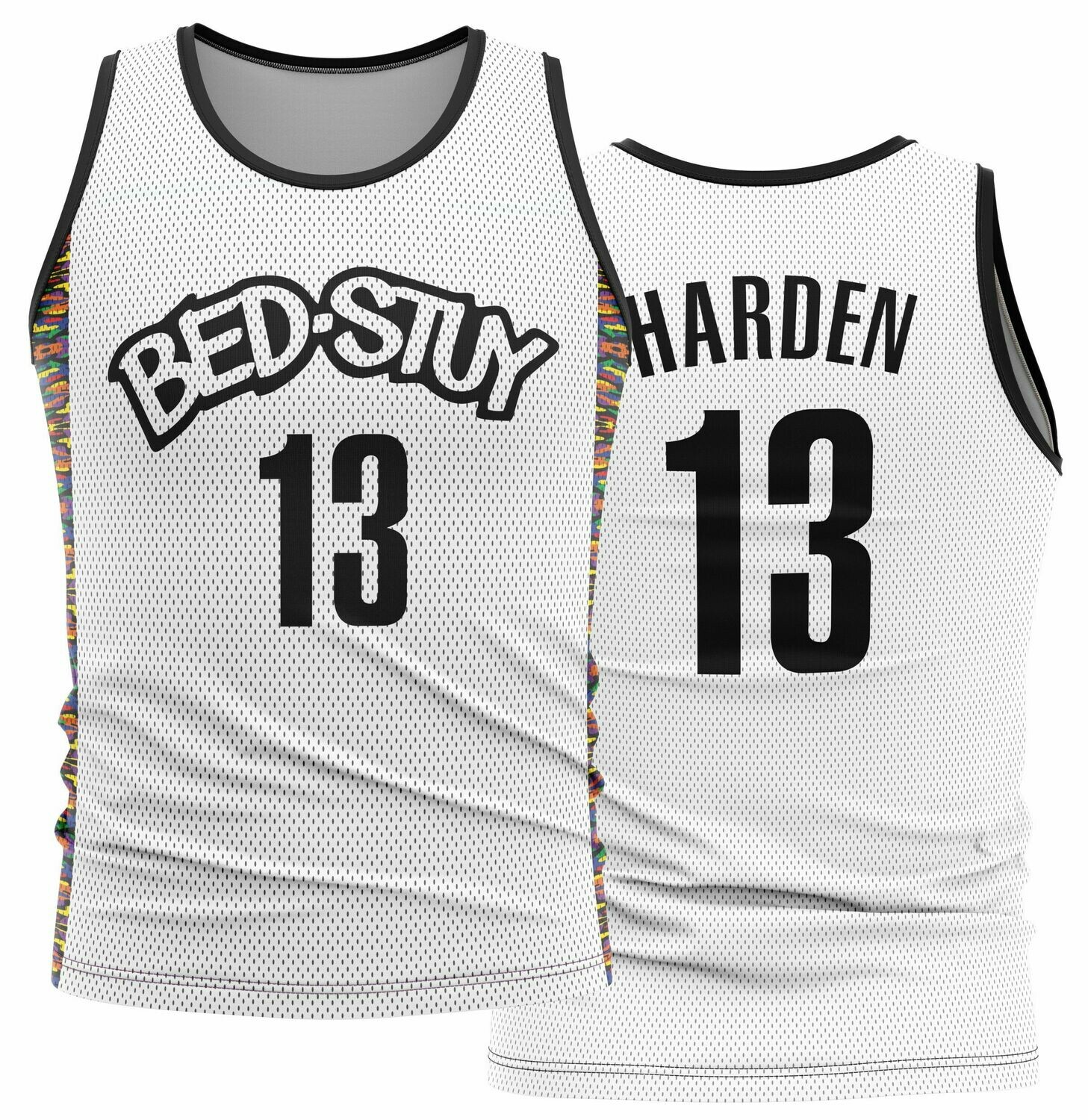 The Beard white color side Jersey The Beard white color side Jersey