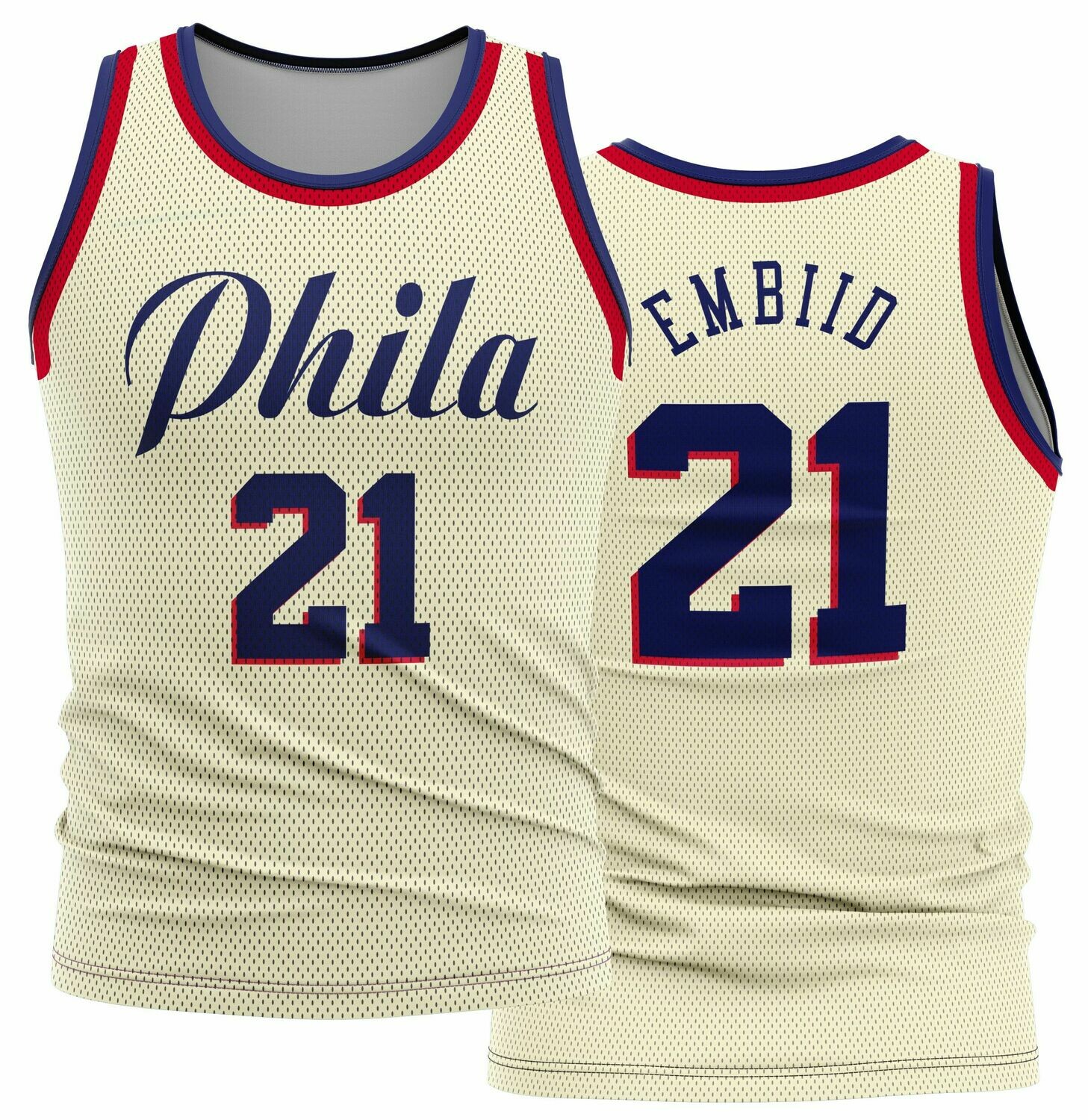 Embiid  Crem  Jersey