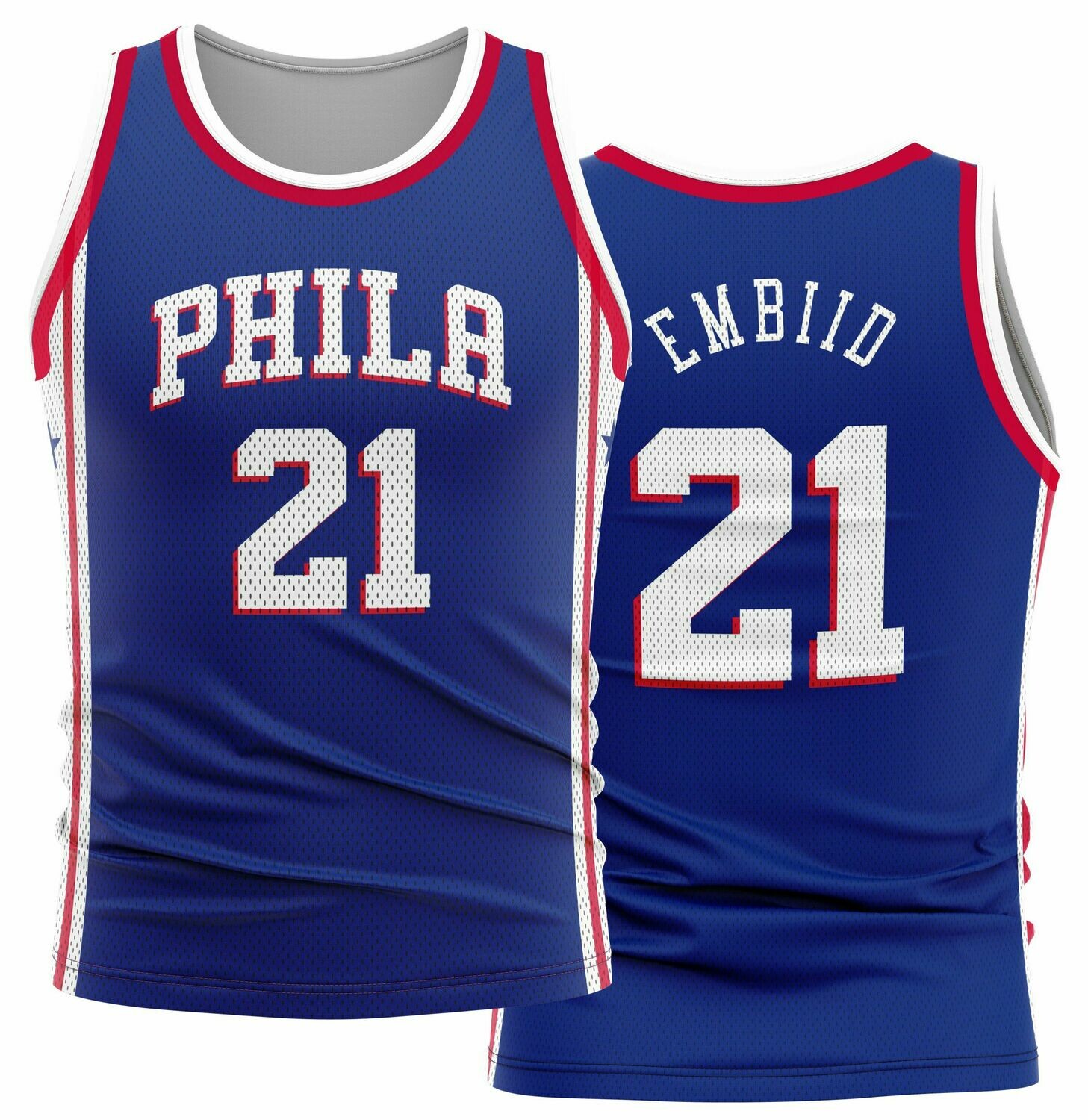 Embiid  Blue Jersey