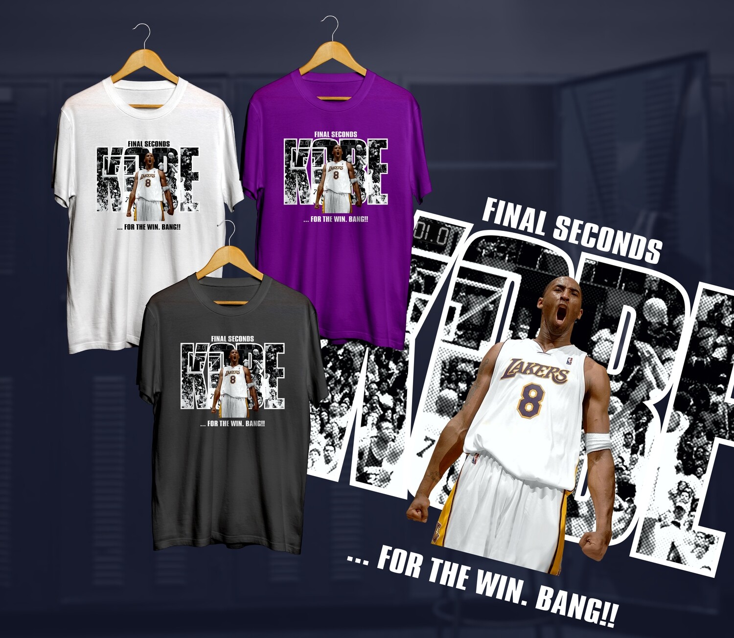 Κοbe Bang t-shirts