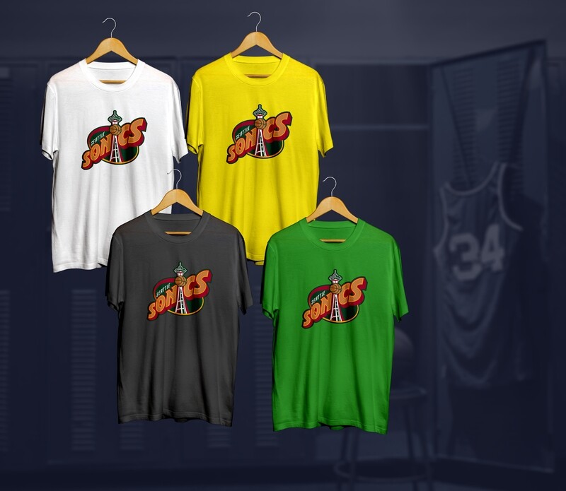Sonics  Retro  t-shirts