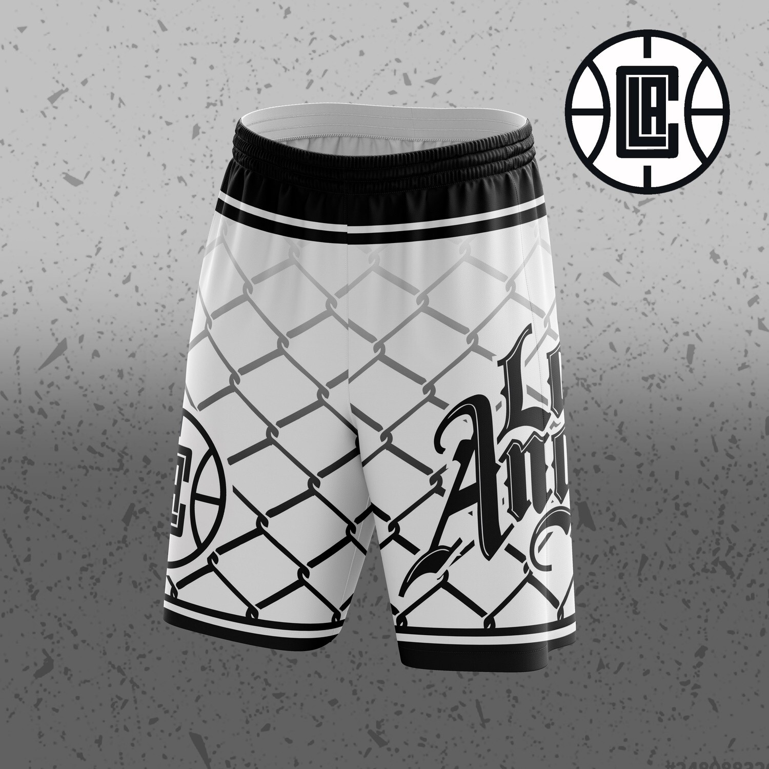 Clippers  Big Logo Shorts