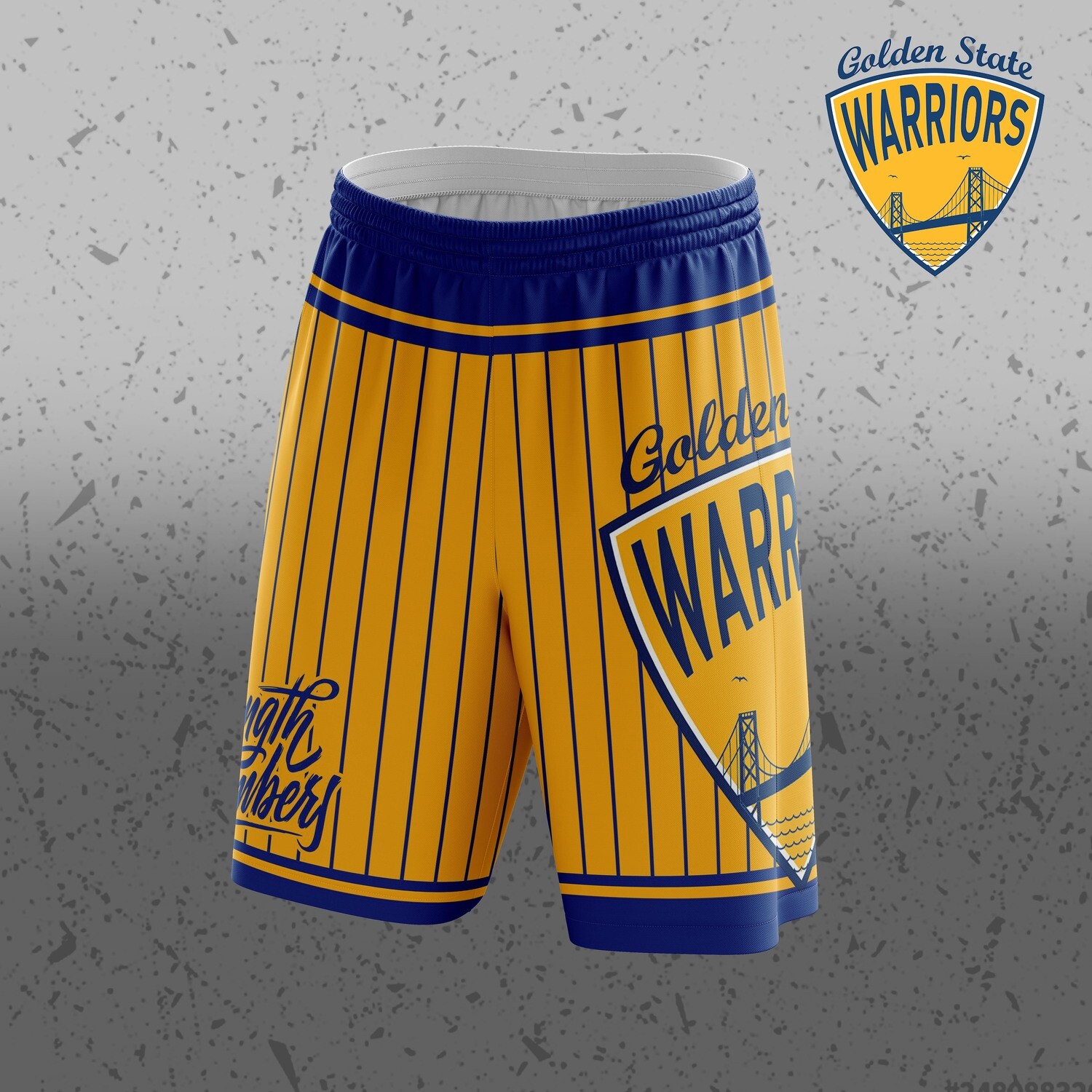 Golden state Big Logo Shorts