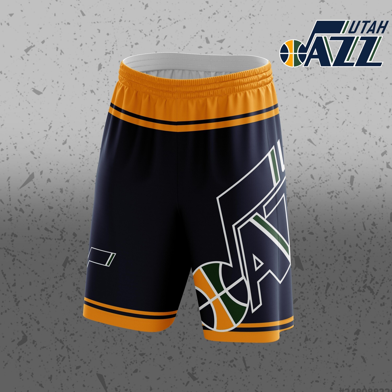 Jazz new Big logo Shorts Jazz new Big logo Shorts