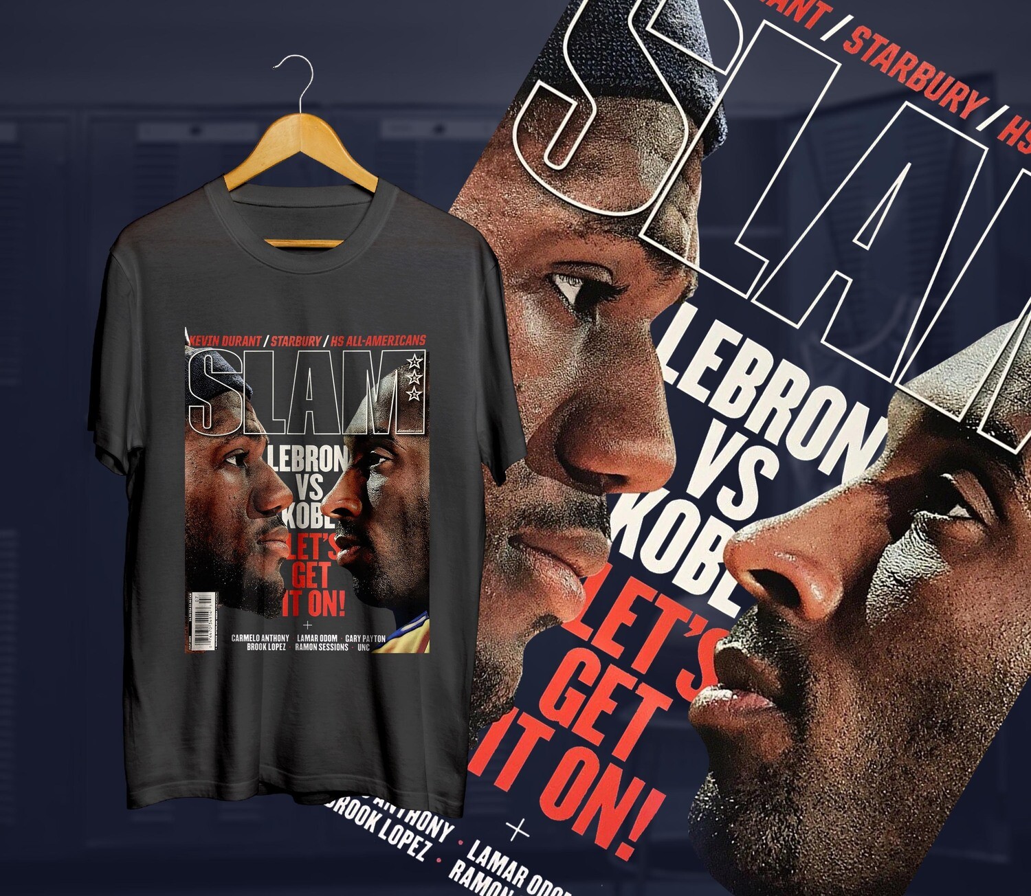 Lebron-Kobe Slam t-shirt Lebron-Kobe Slam t-shirt