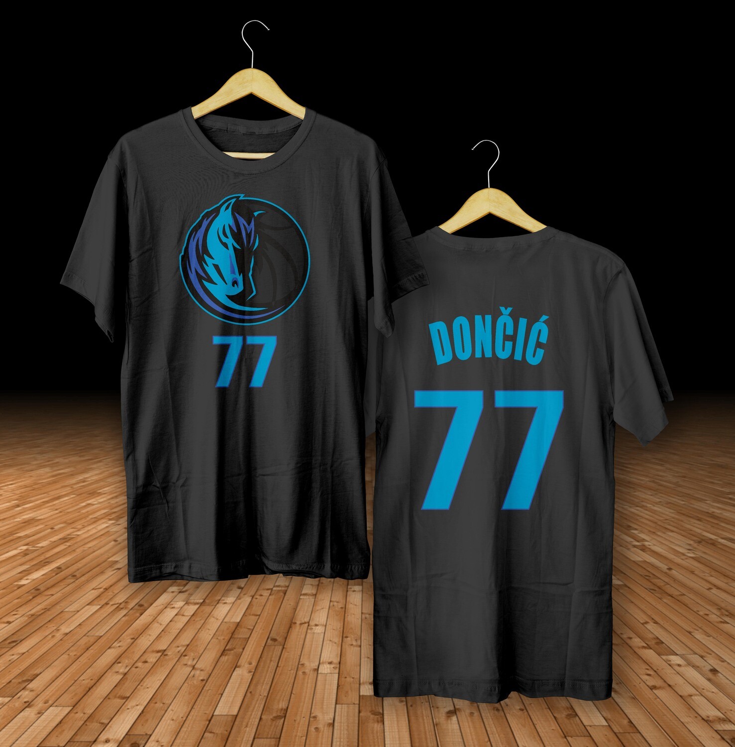 Doncic Dallas black t-shirt Doncic Dallas black t-shirt