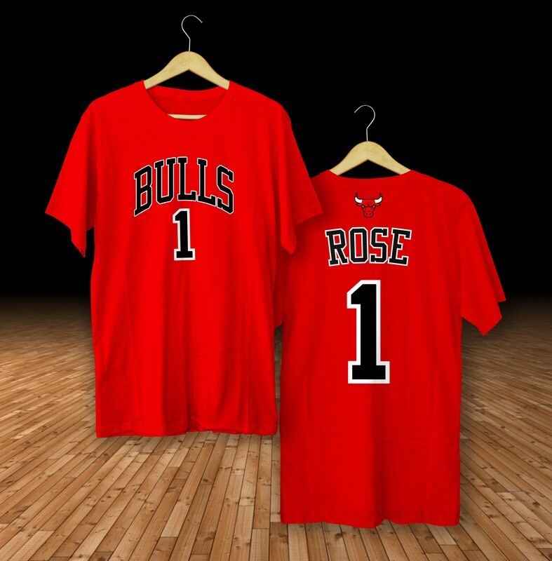 Rose bulls red  t-shirt