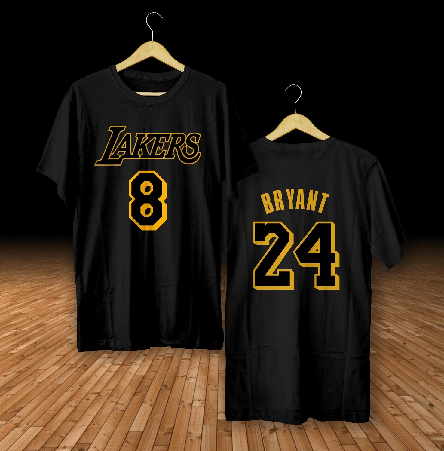 Bryant 8-24 black -shirt Bryant 8-24 black -shirt