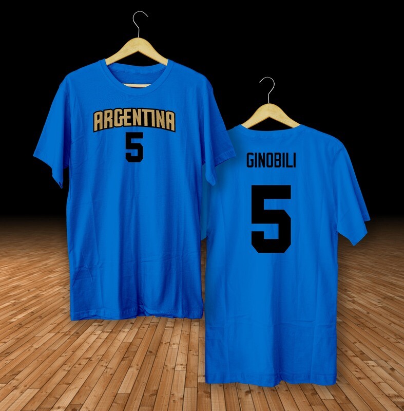 Ginobilli Argentina  t-shirt