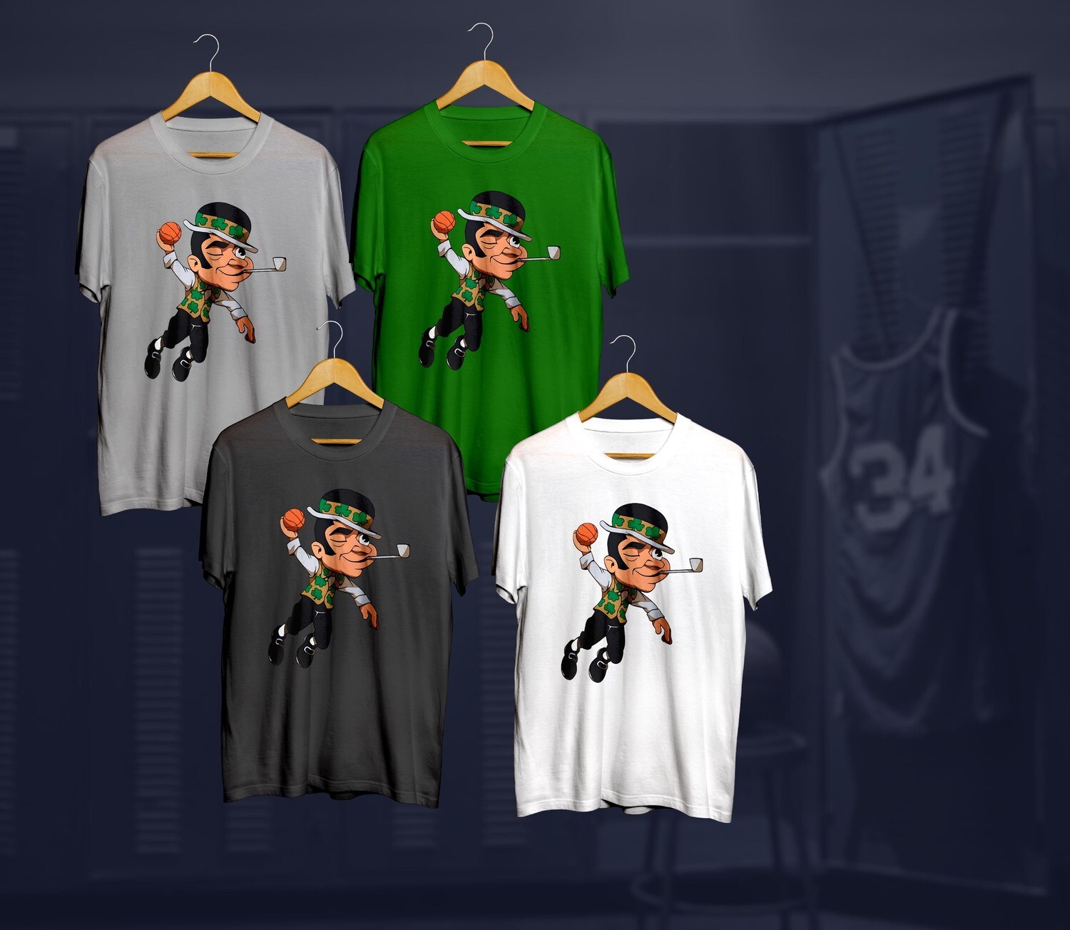 Boston Lucky  t-shirts