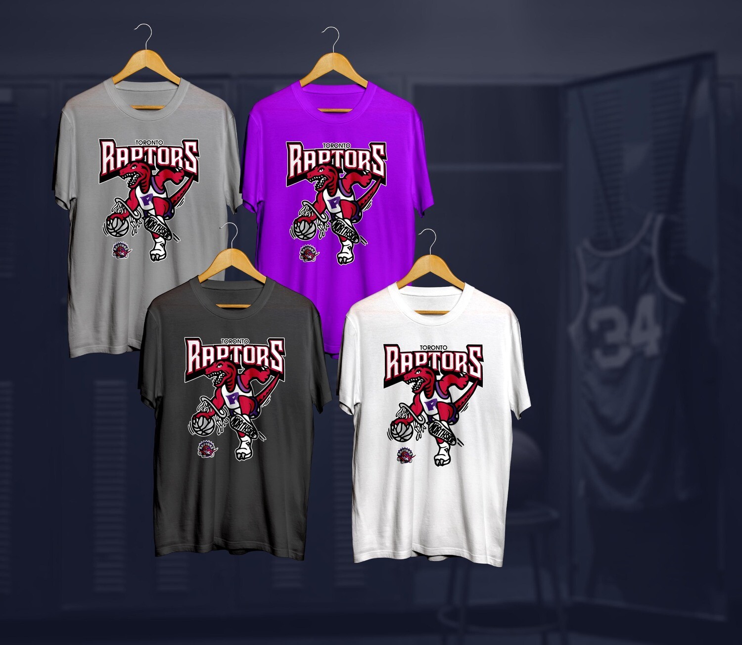 Raptors mascot t-shirts