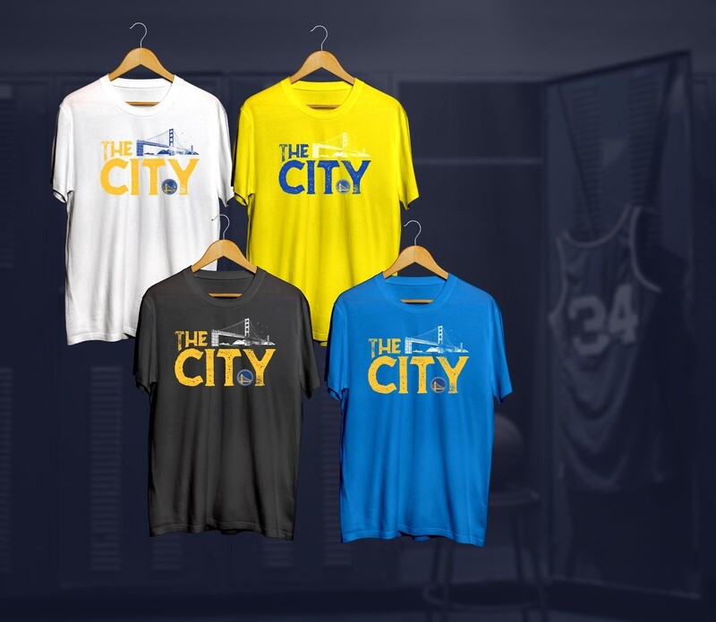 Golden state The city  t-shirts