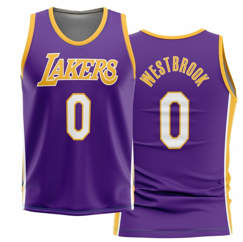 Westbrook Lakers purple Jersey