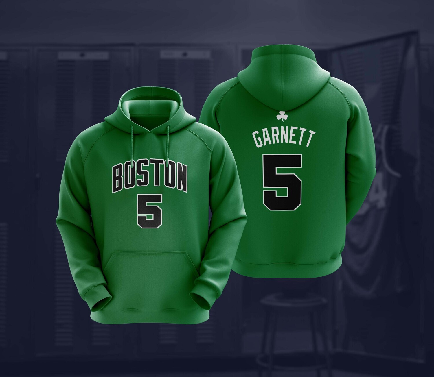Garnett boston green  hoodie