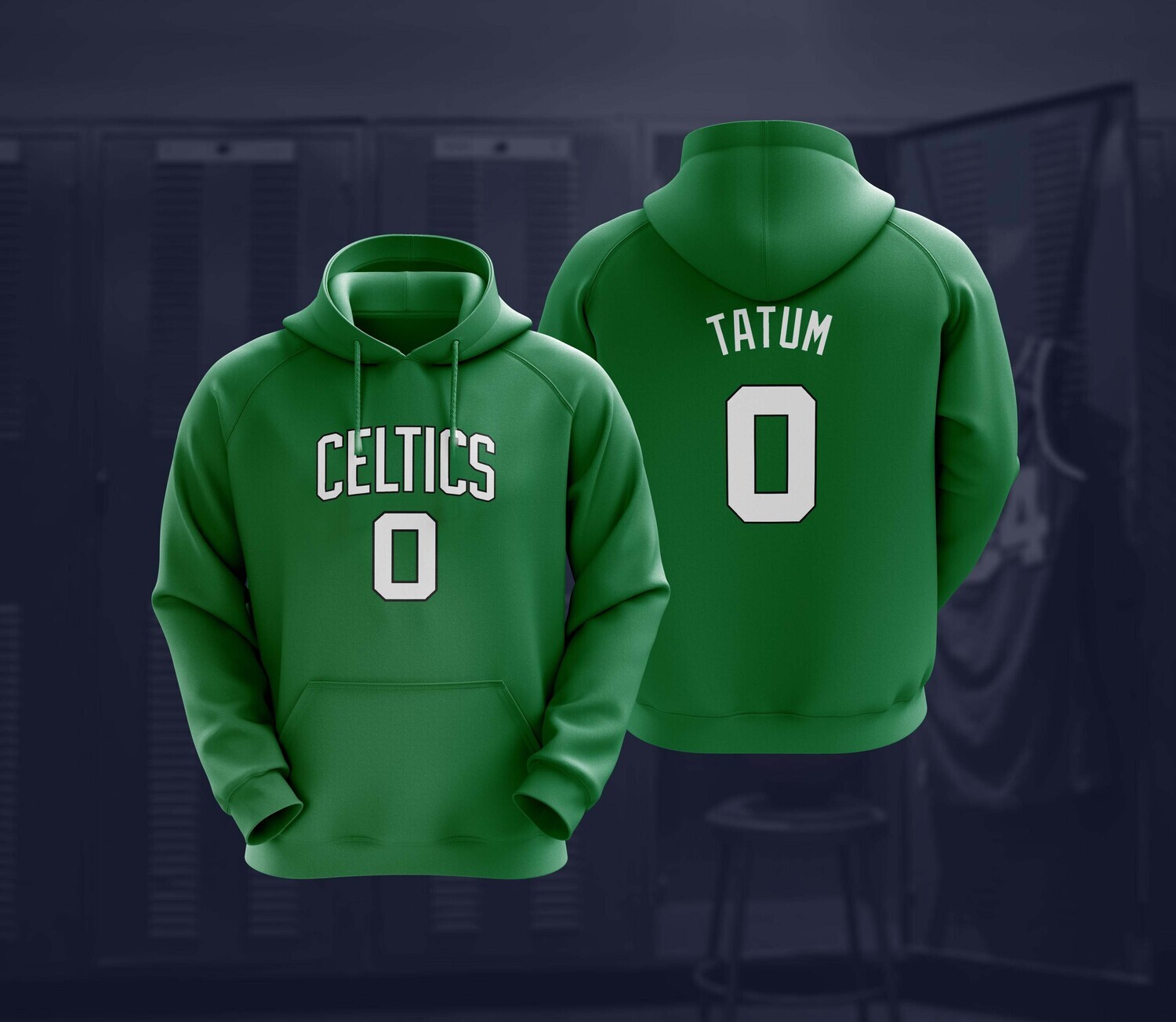 Tatum celtics green hoodie