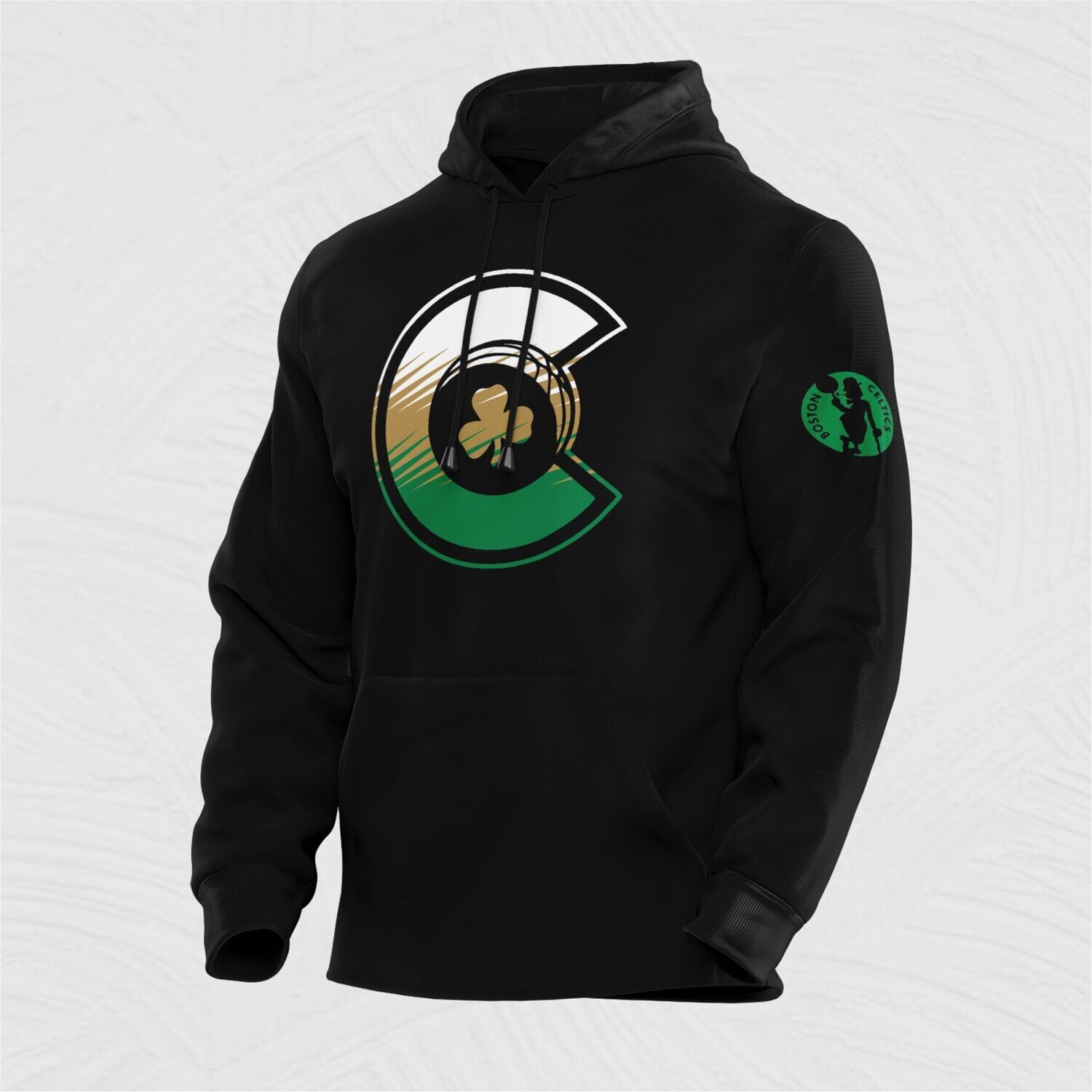 Βoston fade c hoodies