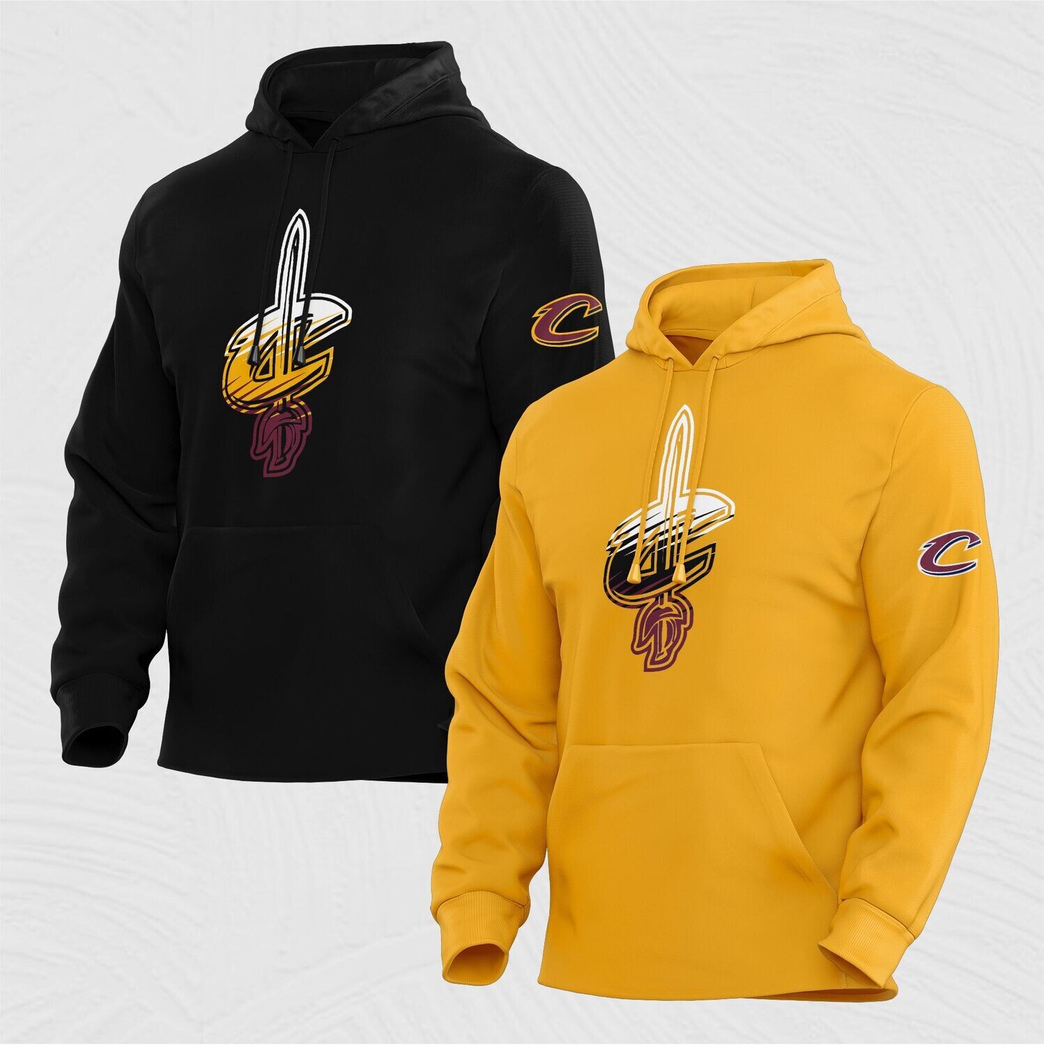 Cleveland fade hoodies