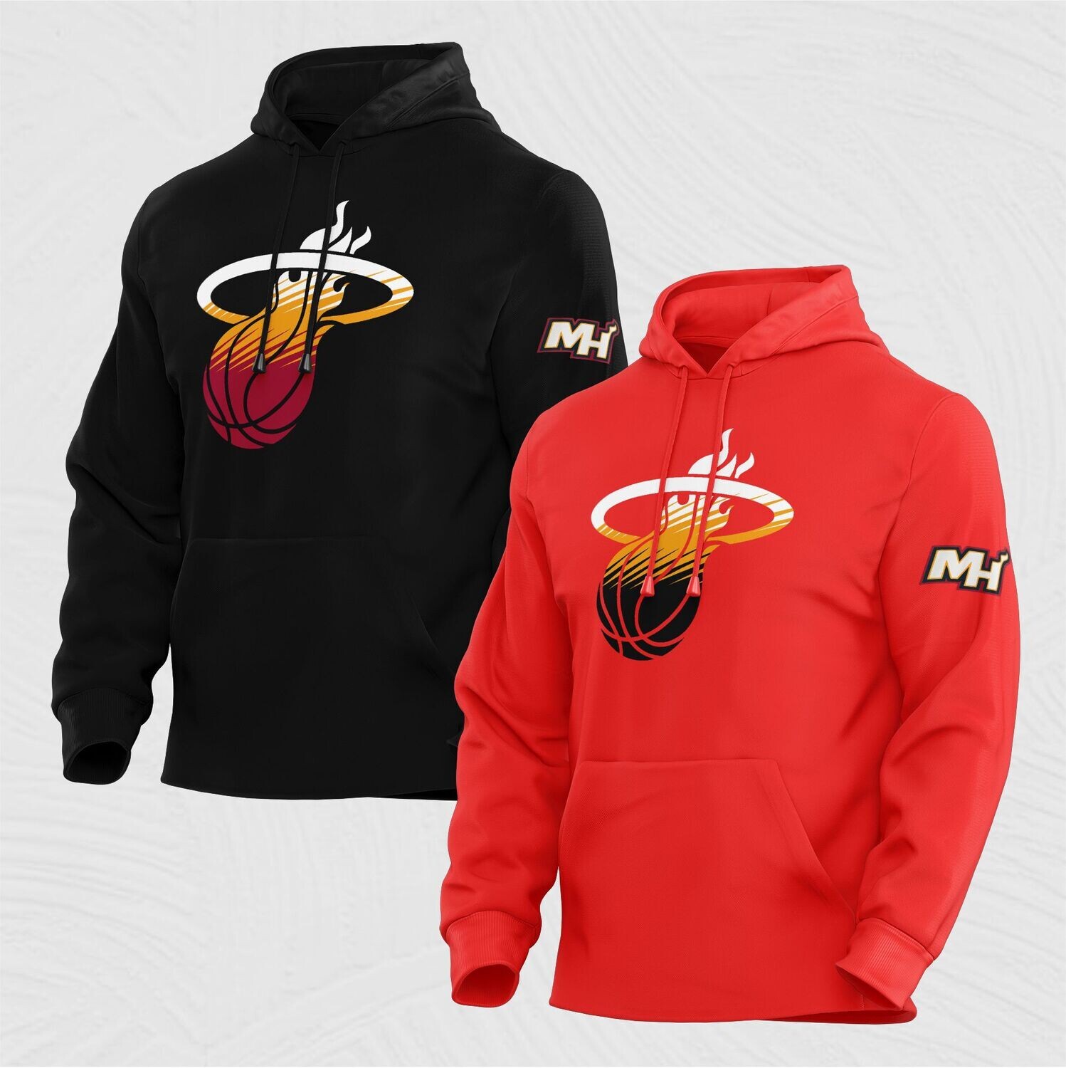 Μiami fade hoodies