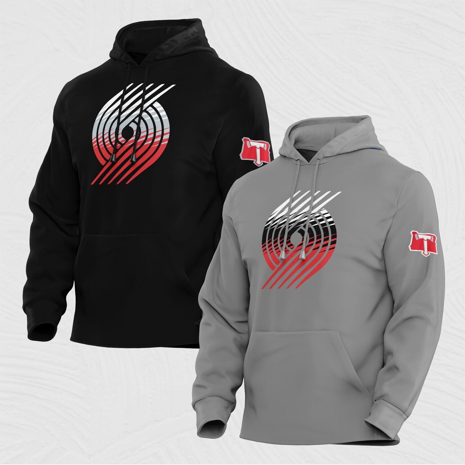 portland fade hoodies